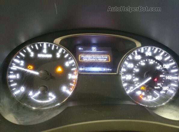 1N4AL3AP7HC288723 2017 NISSAN ALTIMA White Առջևի վահանակի տեսք