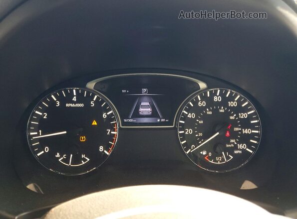 1N4AL3AP7HC940059 2017 NISSAN ALTIMA Black Vista del cuadro de instrumentos