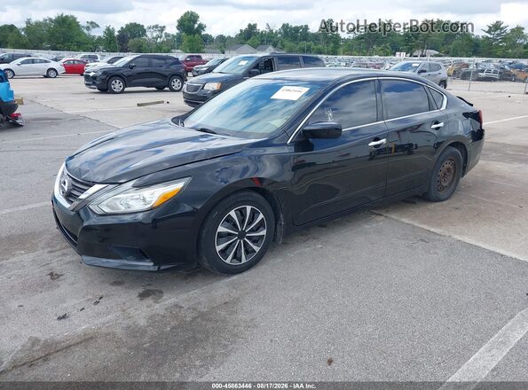 1N4AL3AP7HN313639 2017 NISSAN ALTIMA Черный Передняя левая четверть