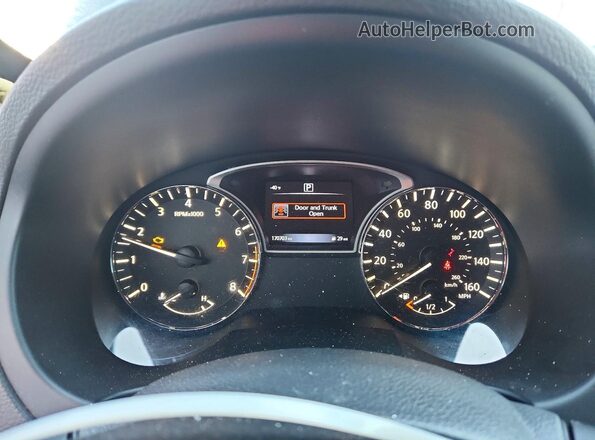 1N4AL3AP7HN318839 2017 NISSAN ALTIMA Black Instrument cluster view
