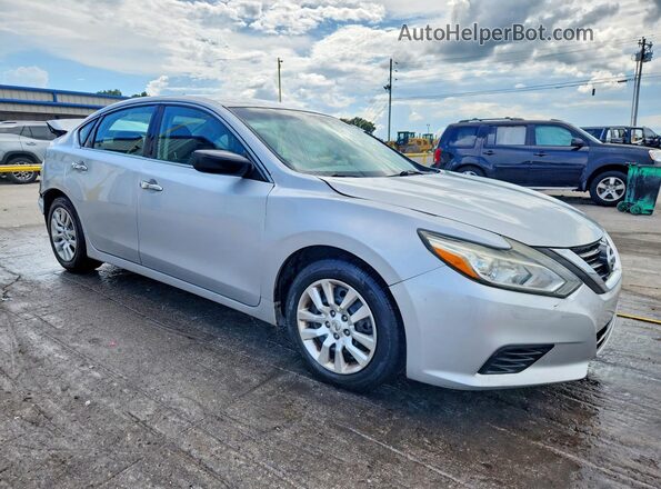 1N4AL3AP7HN346446 2017 NISSAN ALTIMA Серебряный Передняя правая четверть