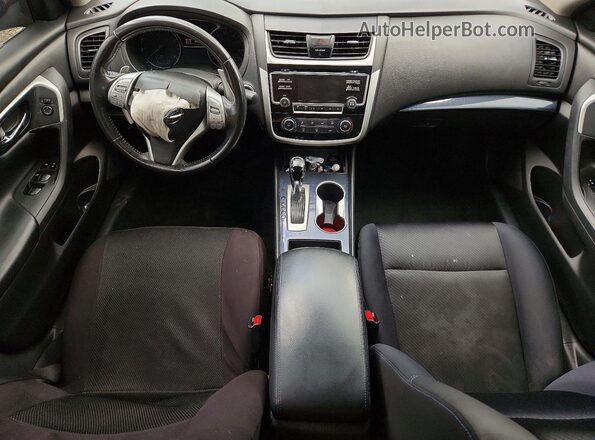 1N4AL3AP7JC101017 2018 NISSAN ALTIMA Gray Առջևի վահանակի տեսք