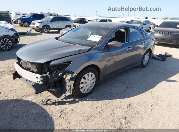 1N4AL3AP7JC127990 2018 NISSAN ALTIMA Gray Vista tres cuartos delantera izquierda