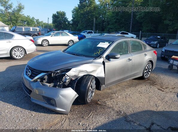 1N4AL3AP7JC130906 2018 NISSAN ALTIMA Серый Передняя левая четверть