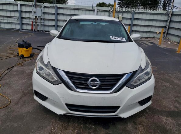 1N4AL3AP7JC144434 2018 NISSAN ALTIMA White Դիմացի տեսք
