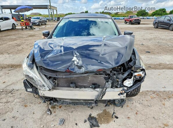 1N4AL3AP7JC192256 2018 NISSAN ALTIMA Gray Դիմացի տեսք
