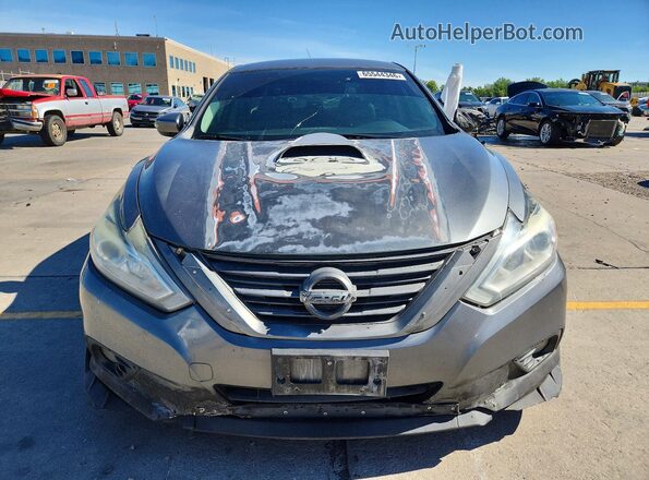 1N4AL3AP7JC236840 2018 NISSAN ALTIMA Gray Դիմացի տեսք