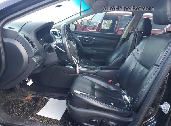 1N4AL3AP7JC242430 2018 NISSAN ALTIMA Черный Вид салона спереди