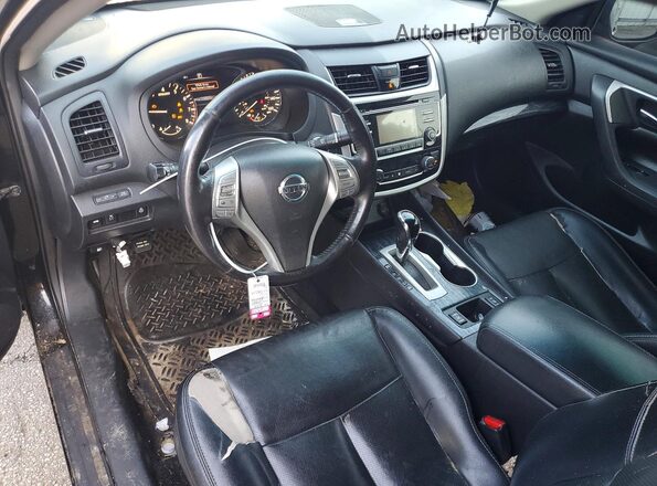 1N4AL3AP7JC242430 2018 NISSAN ALTIMA Черный Вид панели приборов
