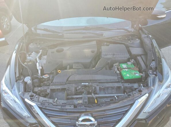 1N4AL3AP7JC242430 2018 NISSAN ALTIMA Черный Вид задней части салона