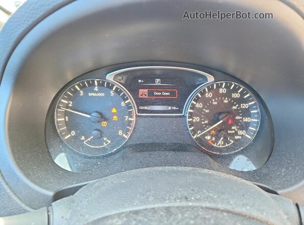1N4AL3AP7JC246171 2018 NISSAN ALTIMA Black Instrument cluster view