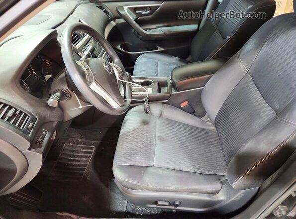 1N4AL3AP7JC246381 2018 NISSAN ALTIMA Black Вид салону спереду