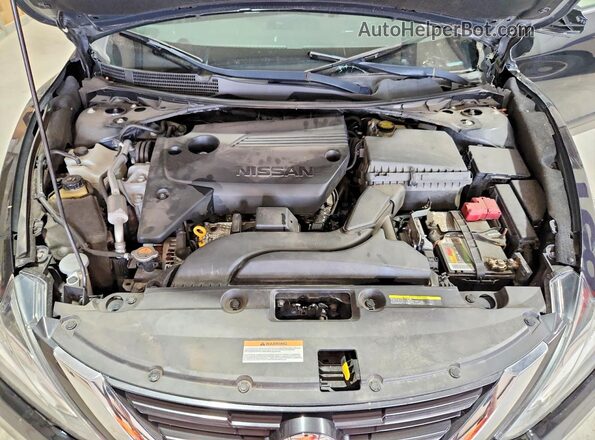 1N4AL3AP7JC246381 2018 NISSAN ALTIMA Black Вид задньої частини салону