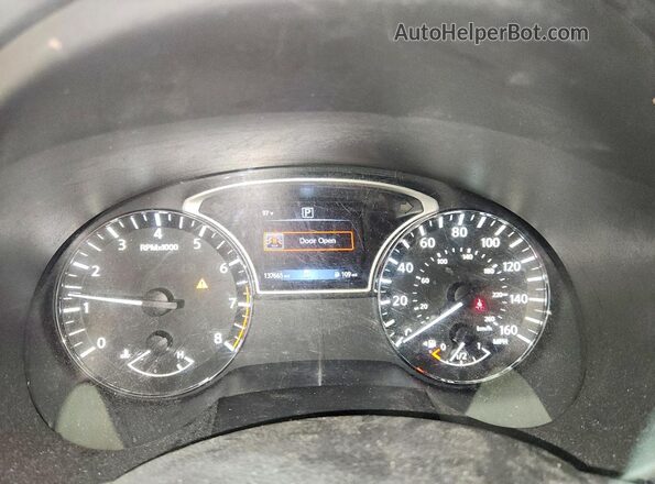 1N4AL3AP7JC246381 2018 NISSAN ALTIMA Black Вид щитка приладів