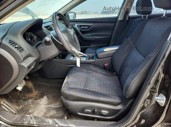 1N4AL3AP8GC129501 2016 NISSAN ALTIMA Black Вид салону спереду