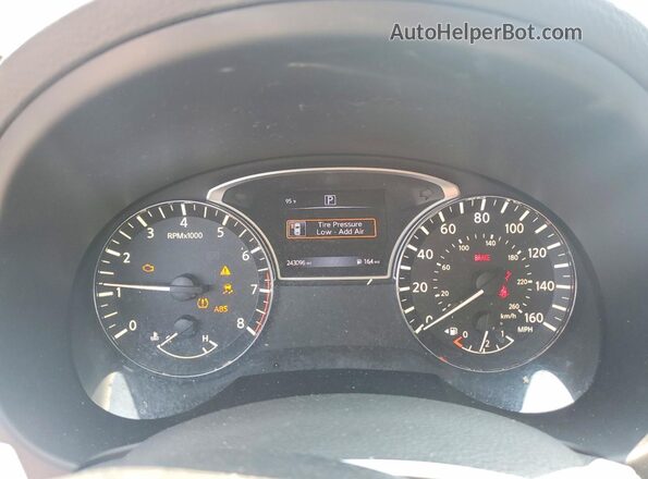 1N4AL3AP8GC189231 2016 NISSAN ALTIMA White Սարքավորումների վահանակի տեսք