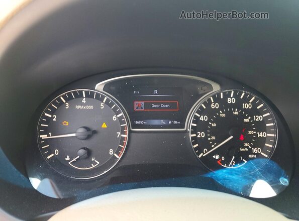 1N4AL3AP8GC267040 2016 NISSAN ALTIMA Белый Вид щитка приборов