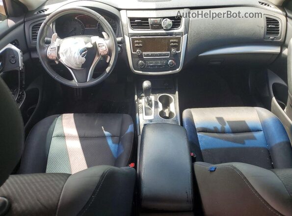 1N4AL3AP8GC284856 2016 NISSAN ALTIMA Blue Widok deski rozdzielczej