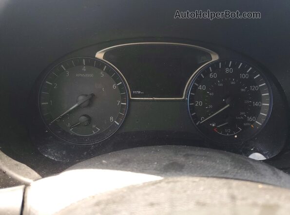 1N4AL3AP8GC284856 2016 NISSAN ALTIMA Blue Widok zestawu wskaźników
