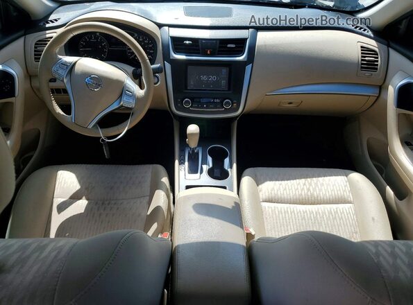 1N4AL3AP8GC291936 2016 NISSAN ALTIMA Коричневый Вид панели приборов