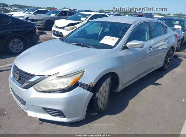 1N4AL3AP8GN326169 2016 NISSAN ALTIMA Silver წინა მარცხენა ხედი სამი მეოთხედიდან
