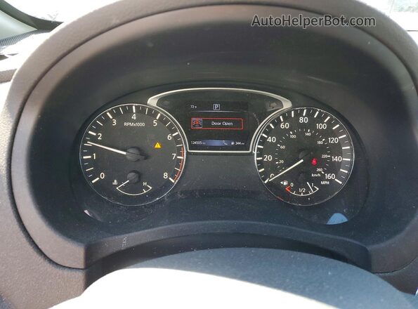 1N4AL3AP8HC109993 2017 NISSAN ALTIMA Silver ხელსაწყოთა პანელის ხედი