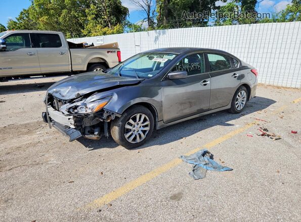 1N4AL3AP8HC139141 2017 NISSAN ALTIMA Серый Задняя левая четверть