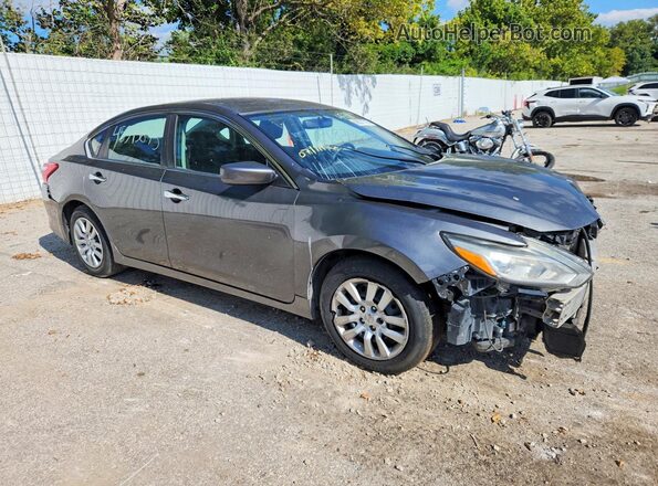 1N4AL3AP8HC139141 2017 NISSAN ALTIMA Серый Вид салона спереди