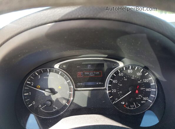 1N4AL3AP8HC155713 2017 NISSAN ALTIMA Серый Вид щитка приборов