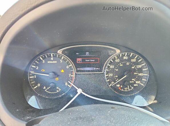 1N4AL3AP8HC158627 2017 NISSAN ALTIMA Silver Widok zestawu wskaźników