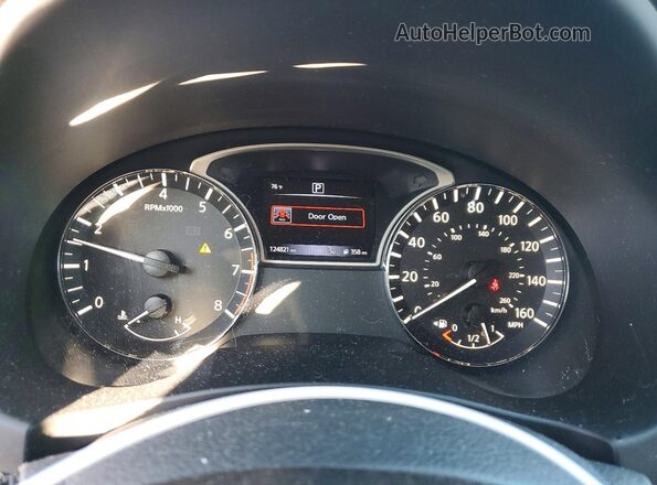 1N4AL3AP8HC167005 2017 NISSAN ALTIMA Black Вид щитка приладів