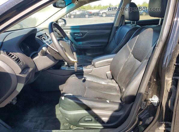 1N4AL3AP8HC177579 2017 NISSAN ALTIMA Black წინა სალონის ხედი