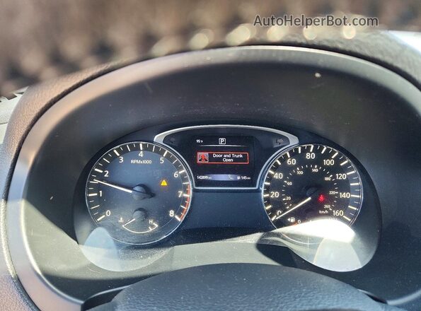 1N4AL3AP8HC180675 2017 NISSAN ALTIMA Charcoal ხელსაწყოთა პანელის ხედი