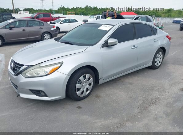 1N4AL3AP8HC201928 2017 NISSAN ALTIMA Silver წინა მარცხენა ხედი სამი მეოთხედიდან