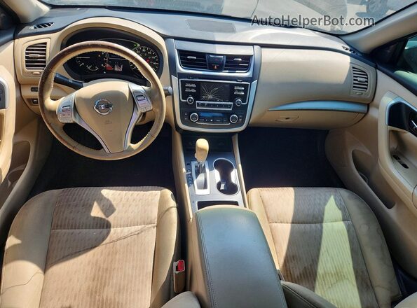 1N4AL3AP8HC202190 2017 NISSAN ALTIMA Brown Вид панелі приладів