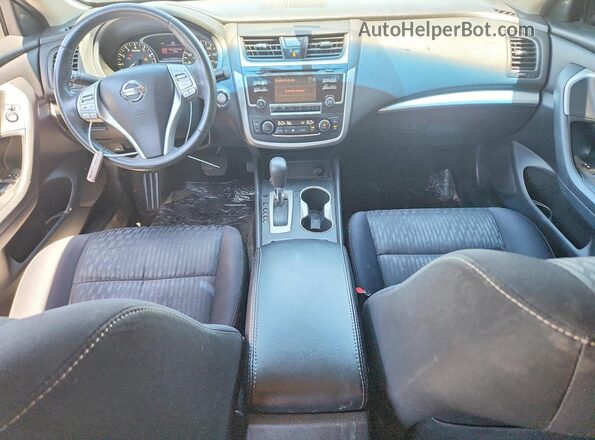 1N4AL3AP8HC209348 2017 NISSAN ALTIMA Black წინა პანელის ხედი