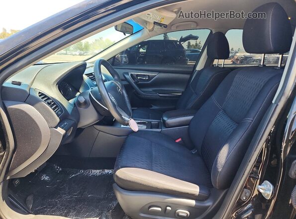1N4AL3AP8HC209348 2017 NISSAN ALTIMA Black წინა სალონის ხედი