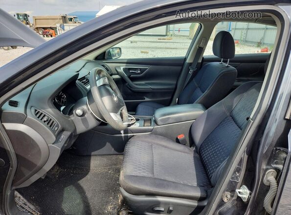 1N4AL3AP8HC225534 2017 NISSAN ALTIMA Black Вид салону спереду