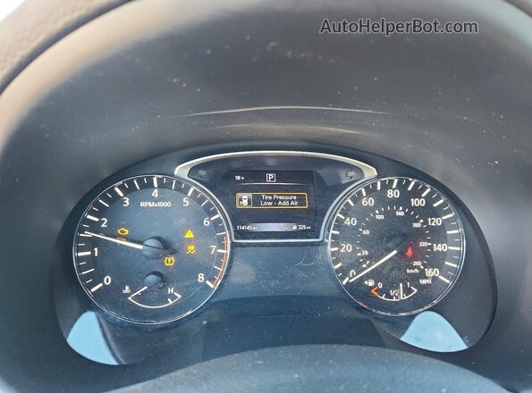 1N4AL3AP8HC226604 2017 NISSAN ALTIMA Silver Instrument cluster view