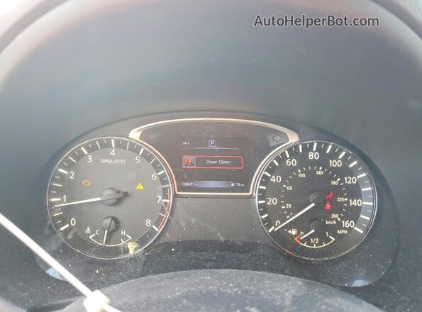 1N4AL3AP8HC232368 2017 NISSAN ALTIMA Silver Instrument cluster view