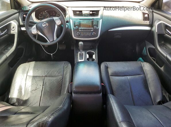 1N4AL3AP8HC243533 2017 NISSAN ALTIMA Black Вид панелі приладів