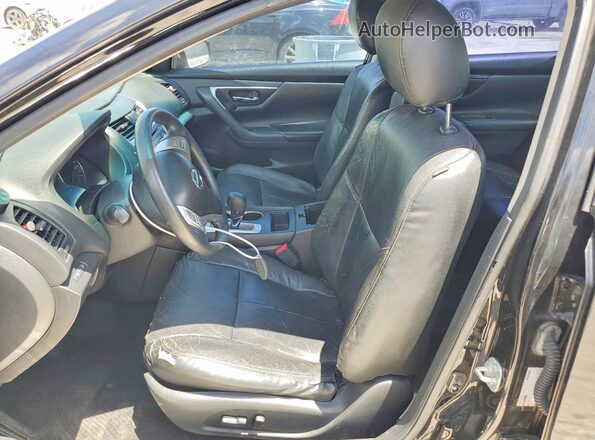 1N4AL3AP8HC243533 2017 NISSAN ALTIMA Black Вид салону спереду