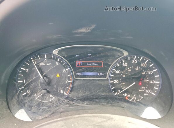 1N4AL3AP8HC267301 2017 NISSAN ALTIMA White Vista del cuadro de instrumentos