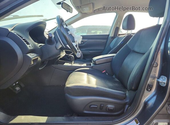 1N4AL3AP8HN326092 2017 NISSAN ALTIMA Gray წინა სალონის ხედი