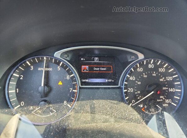 1N4AL3AP8HN326092 2017 NISSAN ALTIMA Gray ხელსაწყოთა პანელის ხედი