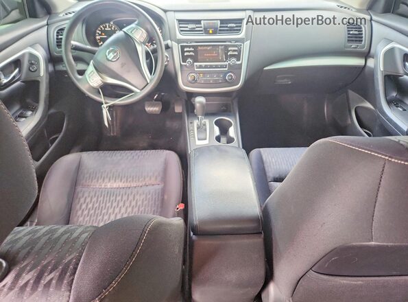 1N4AL3AP8HN345452 2017 NISSAN ALTIMA Black Widok deski rozdzielczej