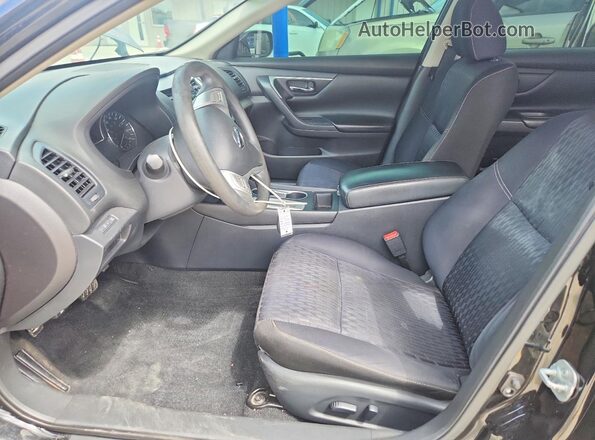 1N4AL3AP8HN345452 2017 NISSAN ALTIMA Black Widok wnętrza z przodu