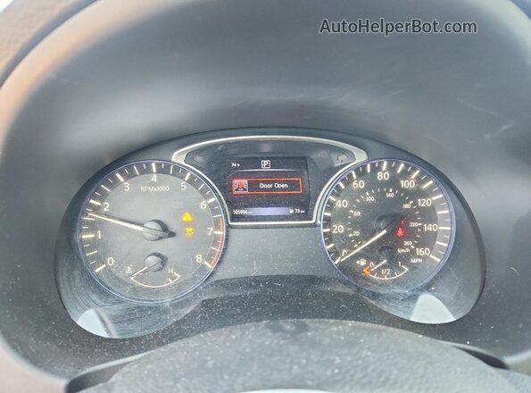 1N4AL3AP8HN353048 2017 NISSAN ALTIMA Black Widok zestawu wskaźników