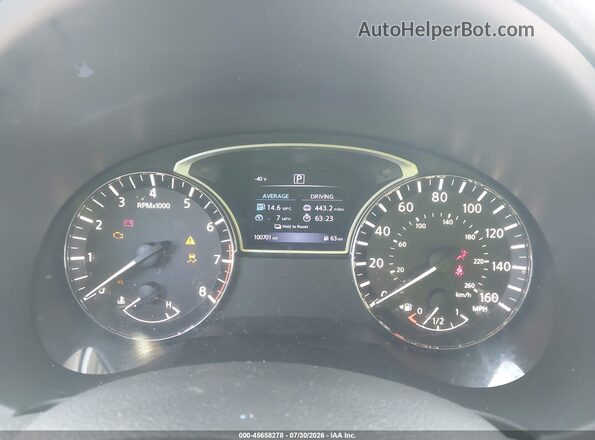 1N4AL3AP8HN365300 2017 NISSAN ALTIMA Black Instrument cluster view