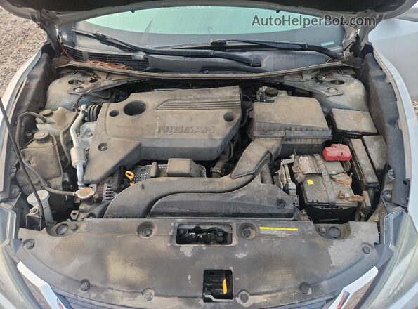 1N4AL3AP8HN367001 2017 NISSAN ALTIMA Silver Вид задньої частини салону